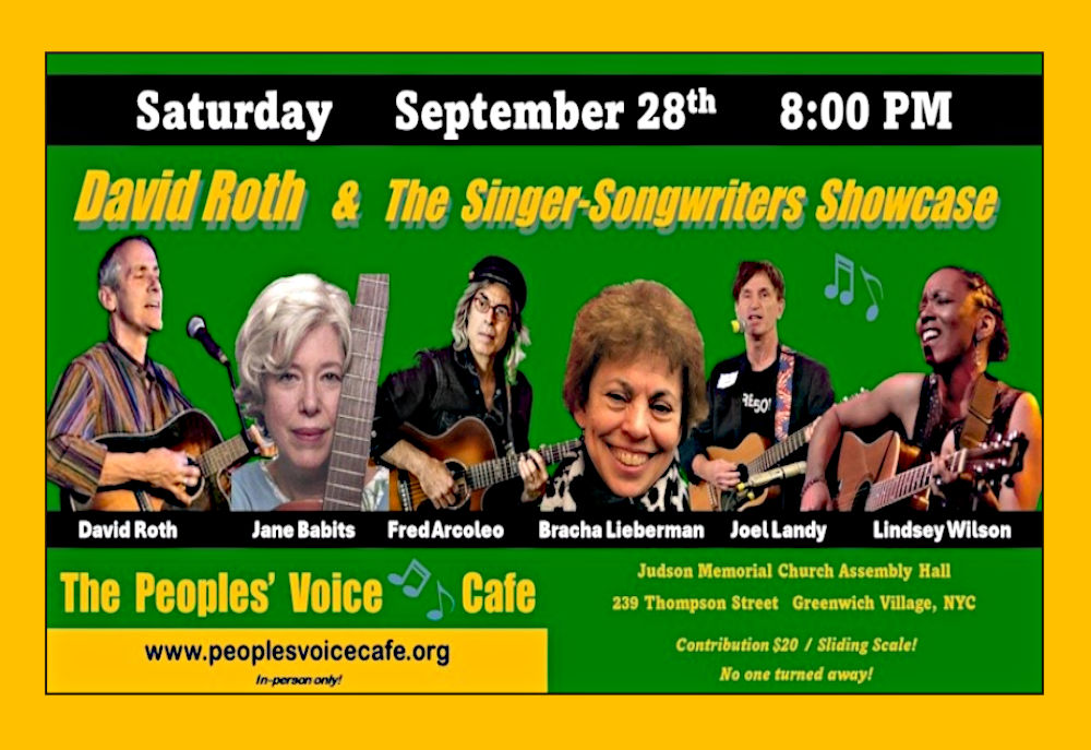 Peoples' Voice Cafe event