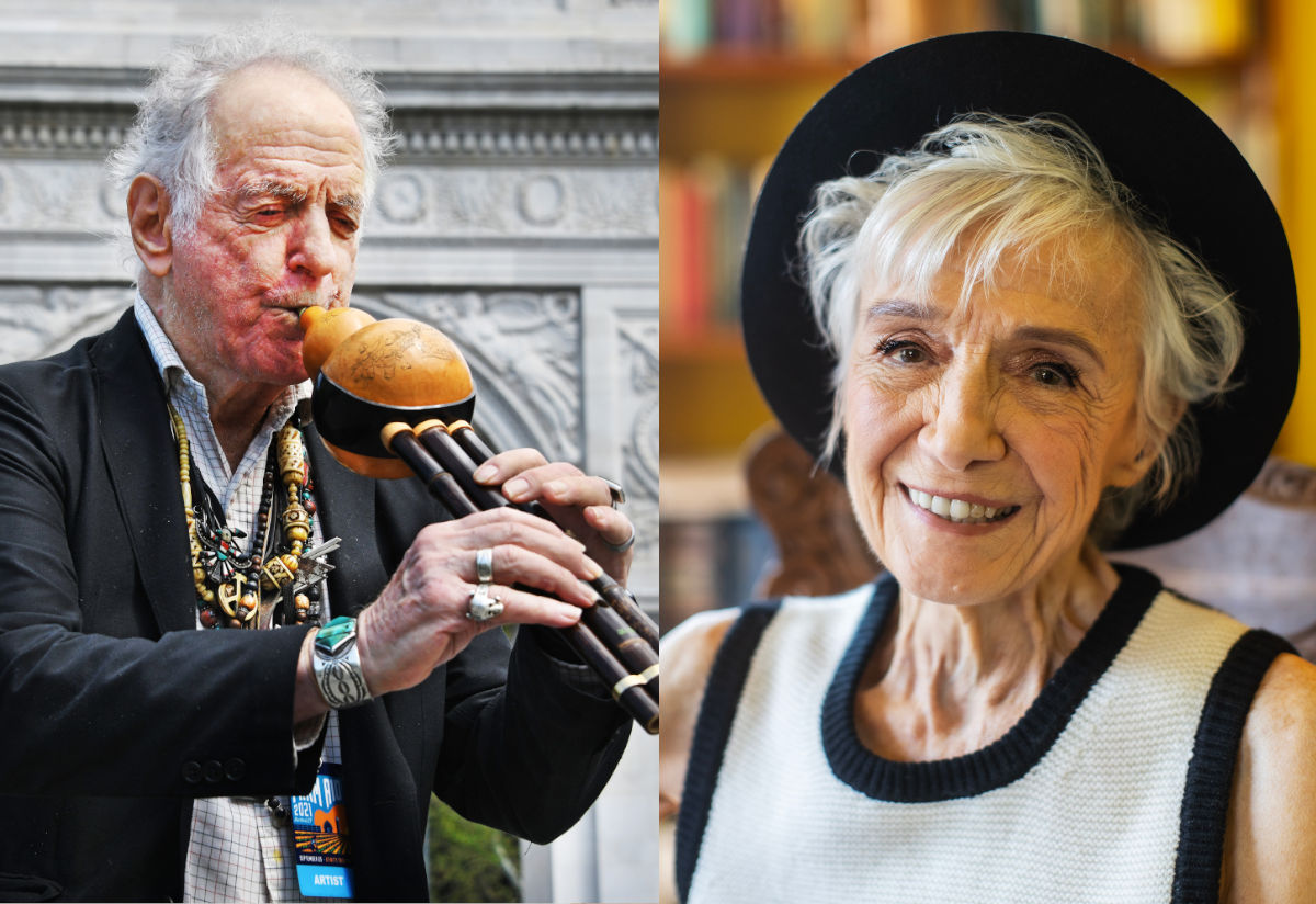 David Amram and Gail Papp