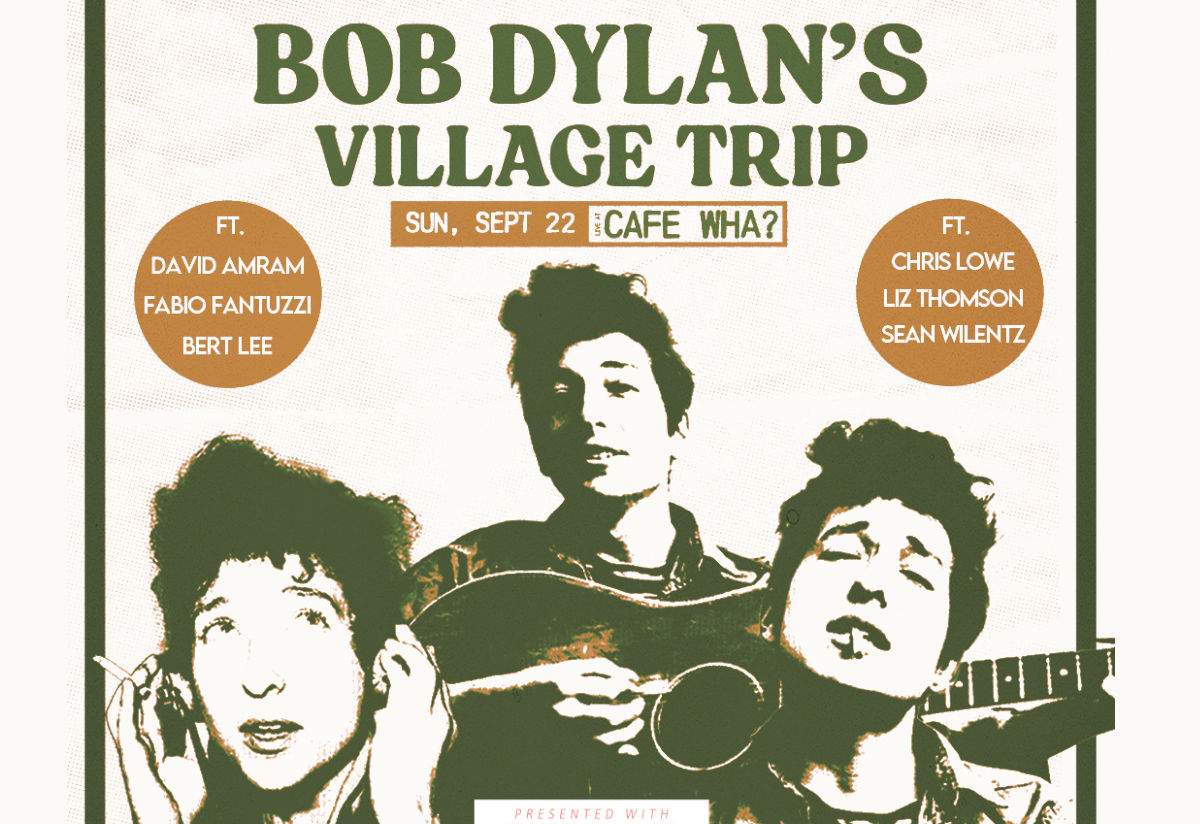 Bob Dylan’s Village Trip: An Evening of Songs and Stories